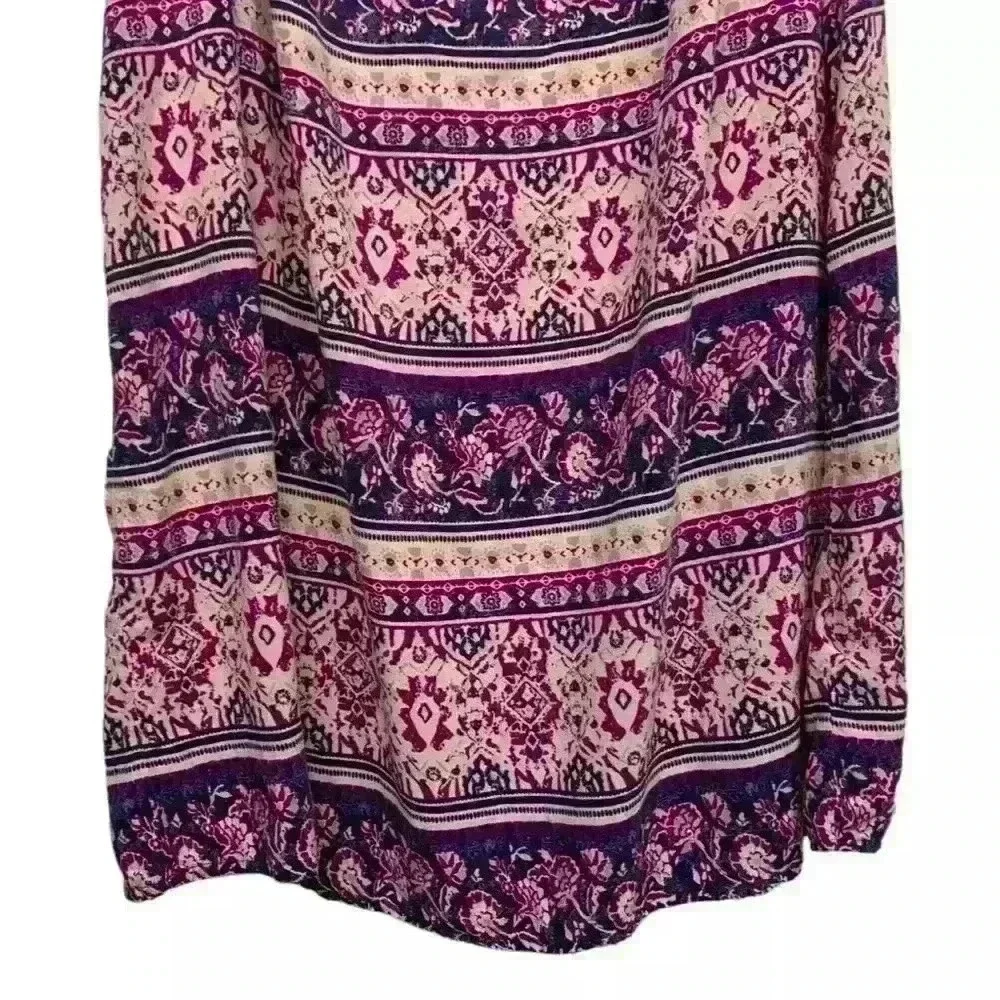 Beach Lunch Lounge Womens size M Violet Evi Dress Off The Shoulder Ruffle - Picture 3 of 7